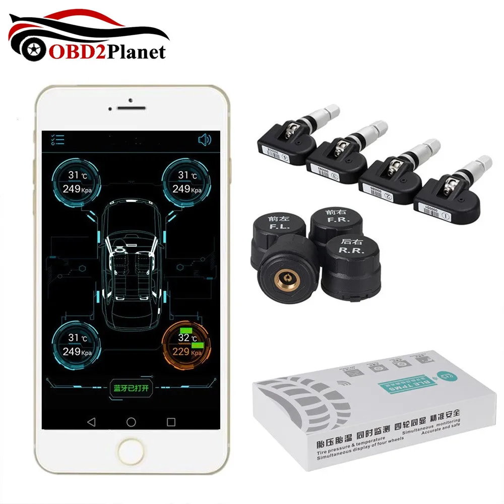 TPMS автомобильная система контроля давления в шинах сигнализация предупреждение