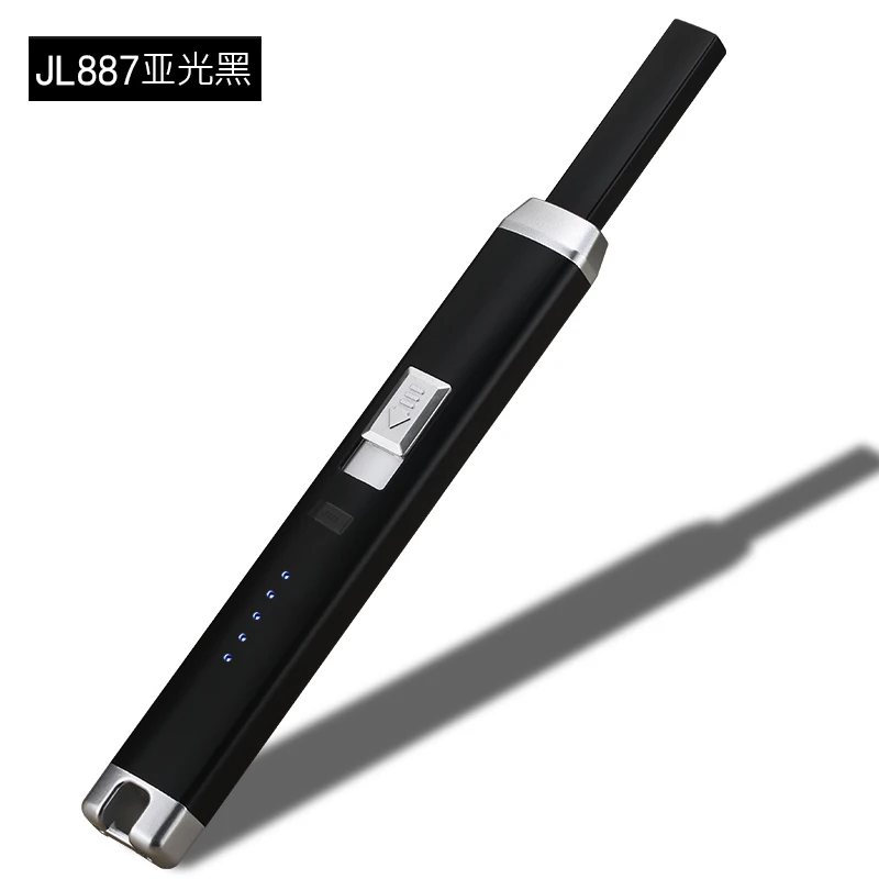 1 Arc плазменный Электронный USB перезарядка Кухня барбекю мощность дисплей электрическая зажигалка с замком безопасности - Цвет: 1