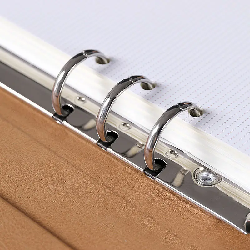 RuiZe офисная канцелярская кожаная спиральная записная книжка Жесткая обложка A5