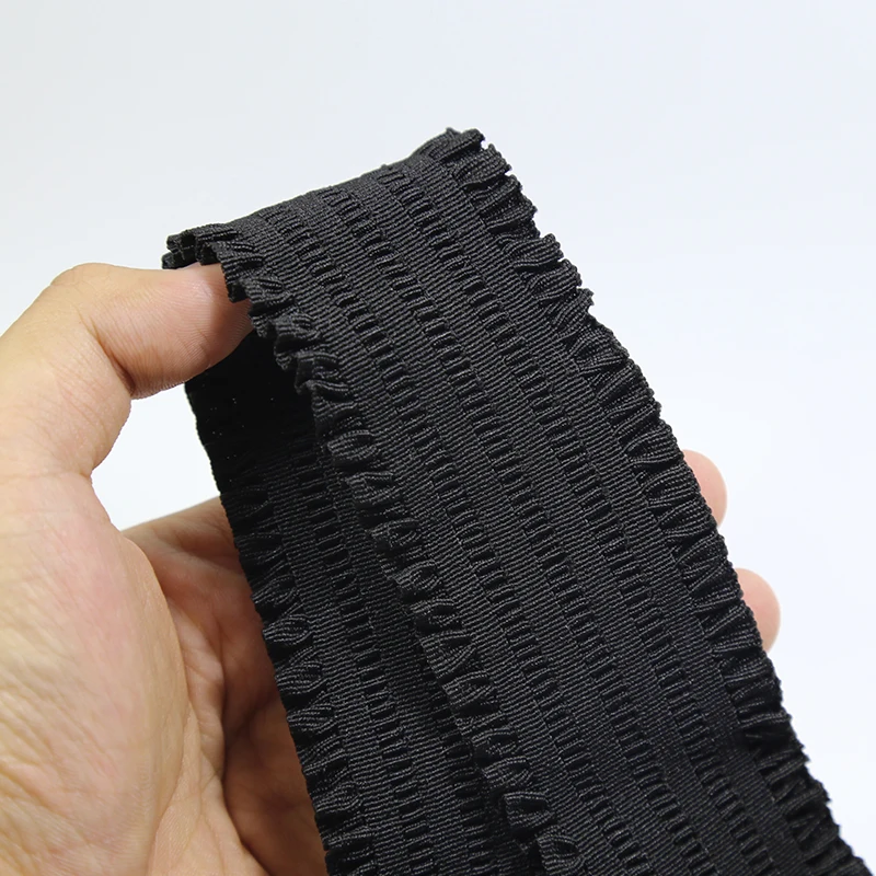 Width 5cm Эластичные ленты 30~ 50 мм, эластичные ленты для одежды, сумки, брюки, эластичная резина 5 см, аксессуары для шитья, резинка - Цвет: Width 5cm