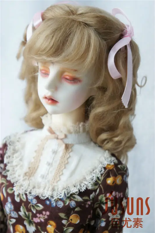 Модные длинные мягкие волнистые волосы для кукол JD187 1/4 1/3 MSD SD Размер 7 8 дюймов 9