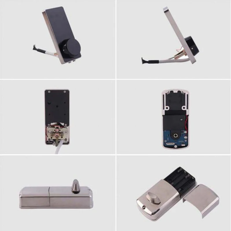 Смартфон Bluetooth дверной замок сенсорный экран введите пароль чтобы открыть дверь