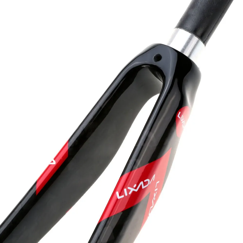 Передняя вилка из углеродного волокна для дорожного велосипеда 28 6 мм 680C 1 1/8 3K