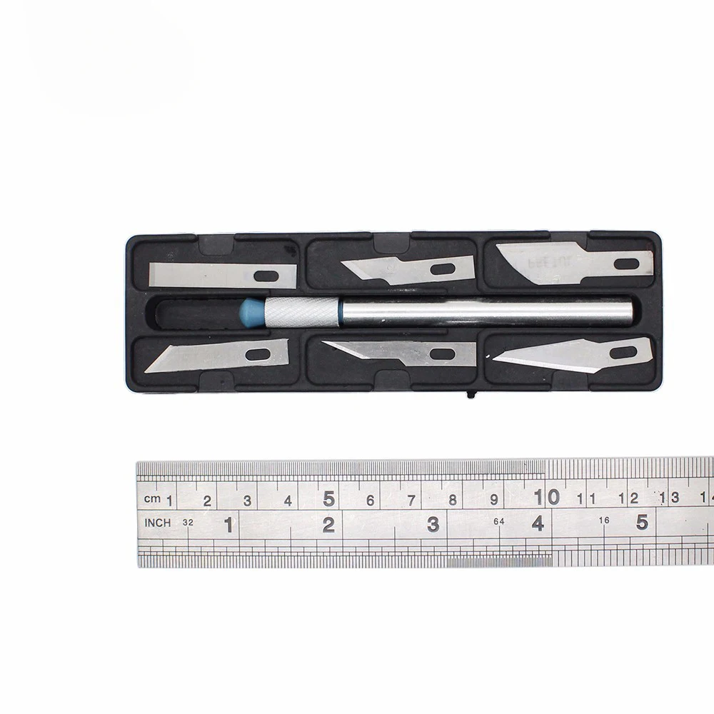 Набор универсальных ножей для рукоделия 7 шт./компл.|hobby knife|set diyutility knife |