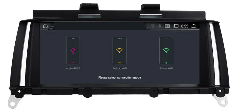 Автомобильный DVD GPS для BMW X3 F25 X4 F26 2016 + Радио BT USB SD AUX WIFI Аудио Видео Стерео Mirror Link