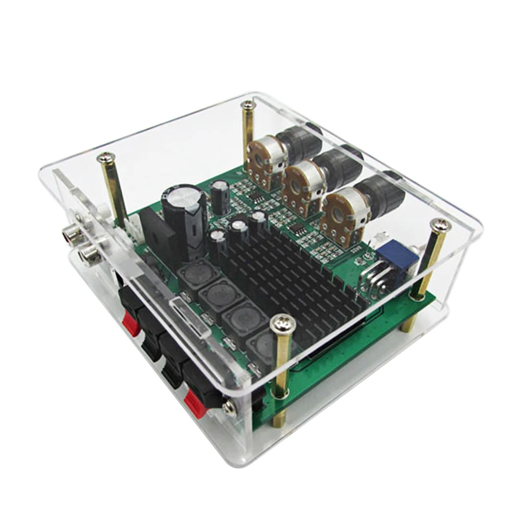 AIYIMA XH M570 TPA3116D2 DC24V AC17V 80W * 2 стерео TPA3116 цифровой усилитель звука предусилитель тона