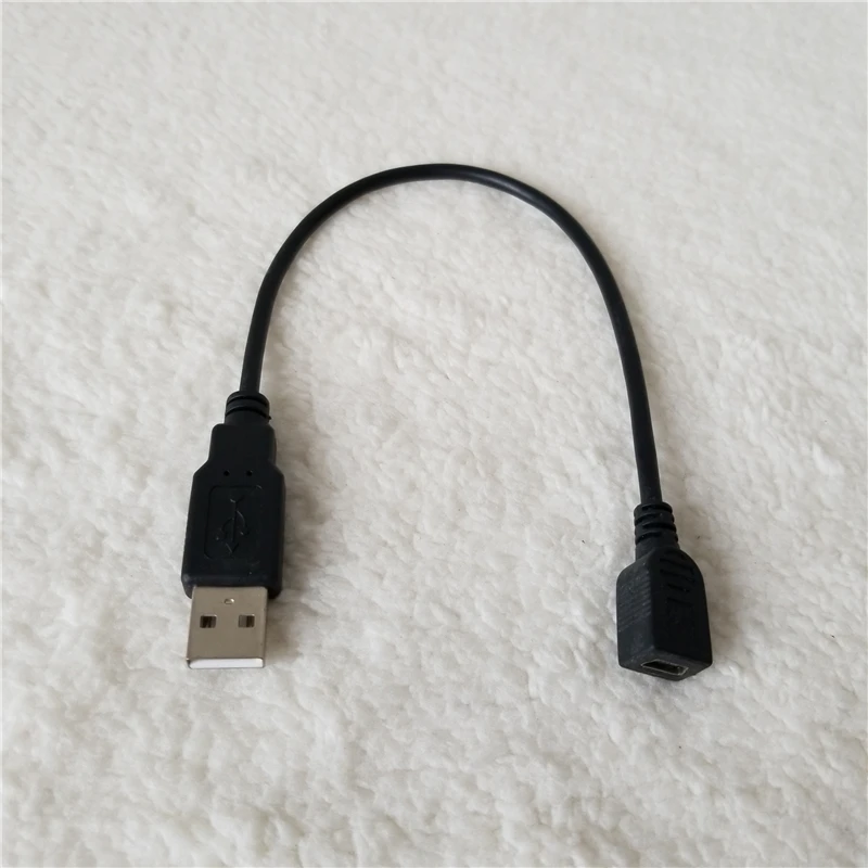 100 шт./лот USB тип A папа к Мини 5Pin Женский адаптер кабель-удлинитель данных для