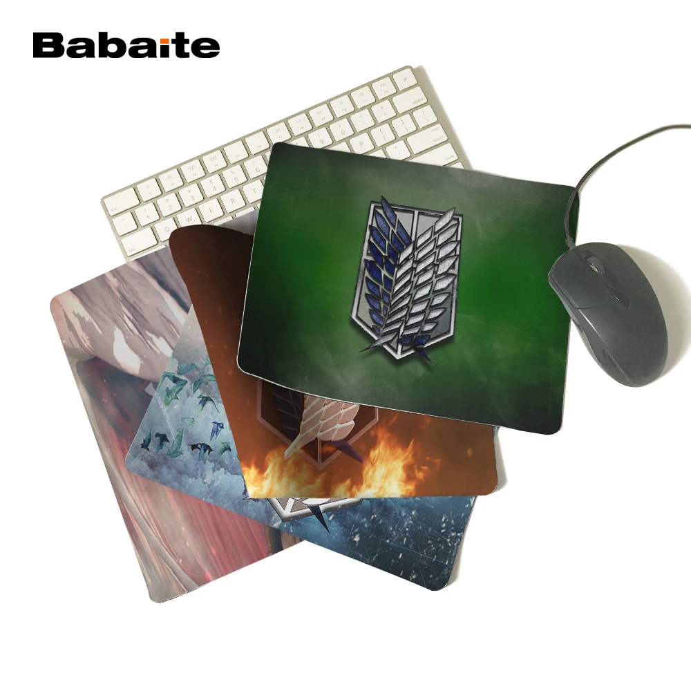 Коврик для мыши Babaite Attack on Titan Survey Corps The Wings of Freedom изготовленный на заказ |