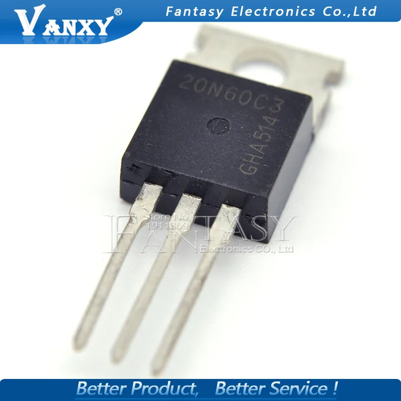 5 шт. SPP20N60C3 TO220 20N60C3-220 SPP20N60 и IC