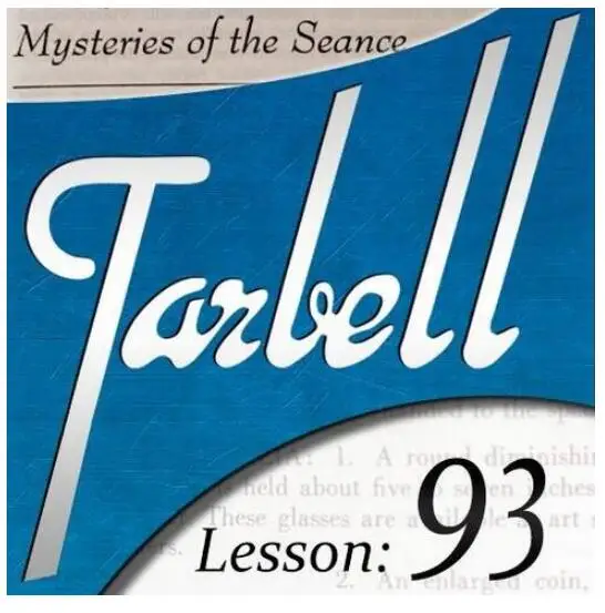 

Tarbell 93 загадки сеанса-Волшебные трюки
