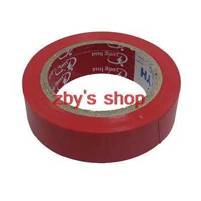 

56mm x 15mm Red PVC Electrical Wire Cover Insulated Tape Film
