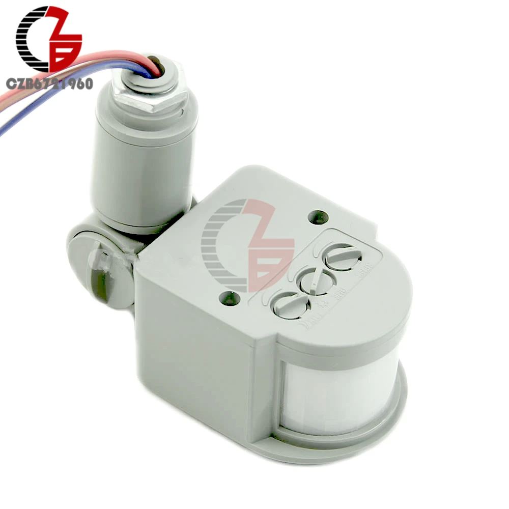 Светодиодный переключатель датчика движения 220 в 12 В 180 градусов|rf led|rf detectorrf motion