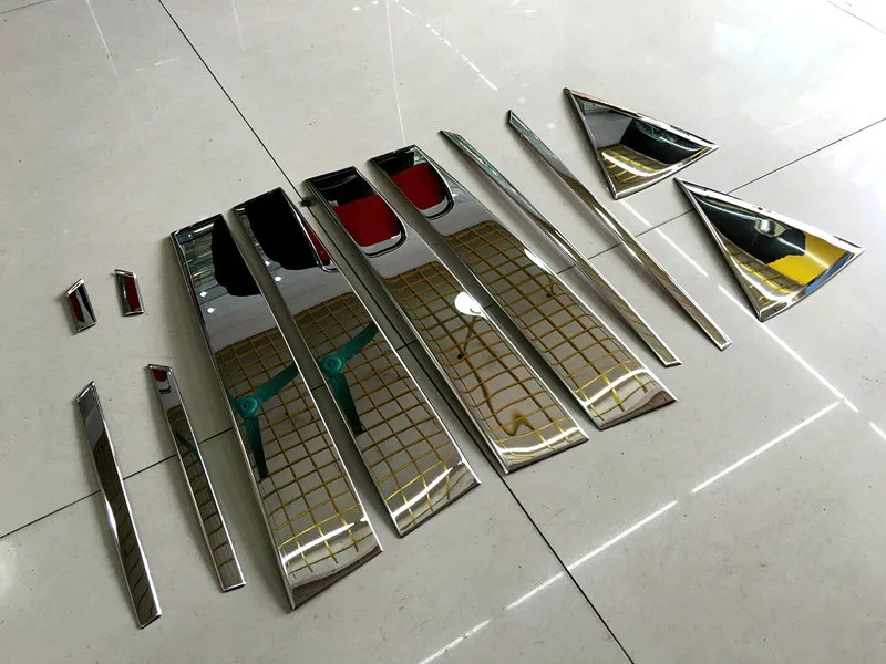 Для LEXUS RX200t RX450h 2016 нержавеющая Центральная отделка оконного порога 12 шт.