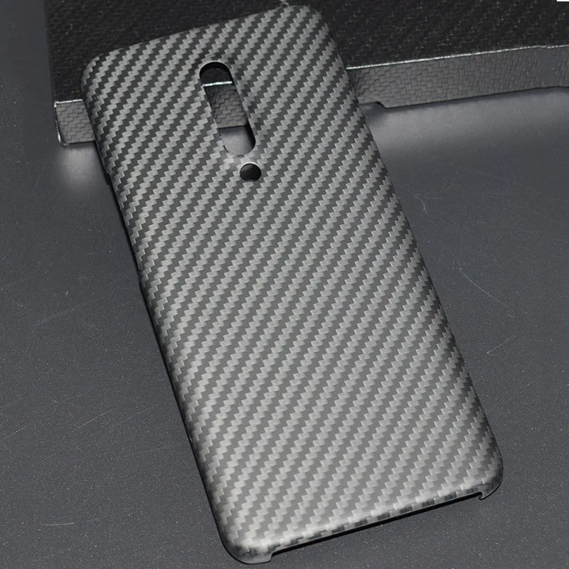 For OnePlus 7Pro Настоящий чехол для телефона из углеродного волокна для OnePlus 7Pro Роскошный тонкий защитный чехол для телефона для Oneplus 7 Pro матовый - Цвет: For OnePlus 7Pro