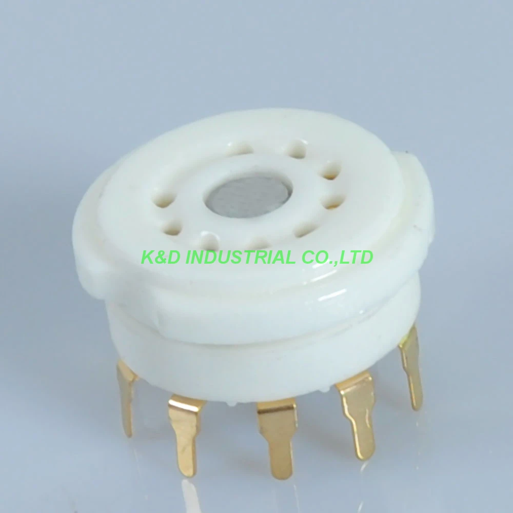 5 шт. керамические позолоченные трубки патроны для 12AT7 EL83 ECC83 12AX7|mounting socket|tube socket