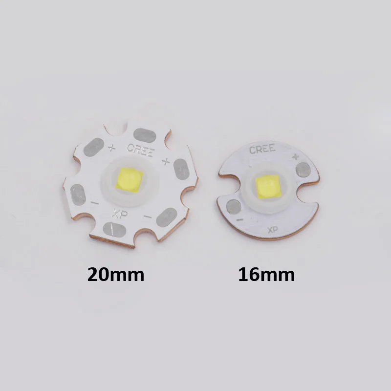 Новинка 2017 CREE XP-L2 V6 V5 HD холодный белый 6500K светодиодный излучатель с 16 мм/20 мм