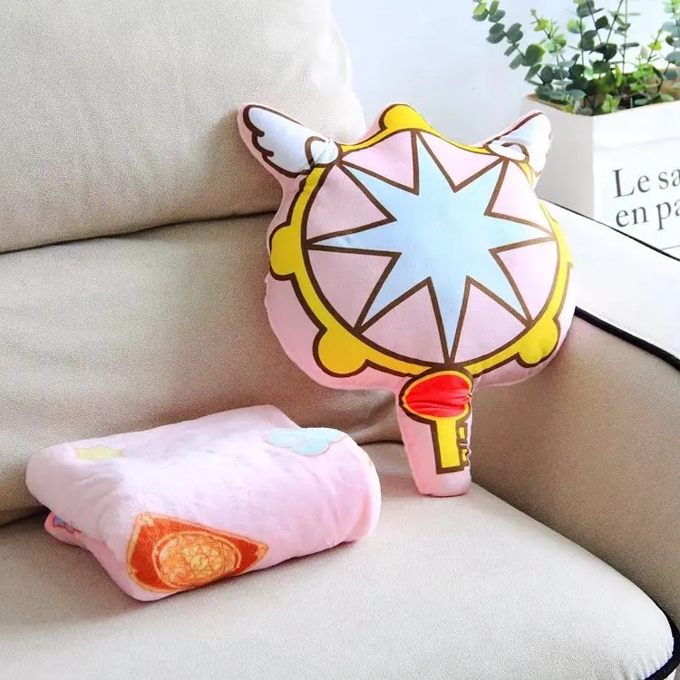 IVYYE Cardcaptor Sakura Wand аниме одеяло плюшевое бархатное теплое украшение кровать