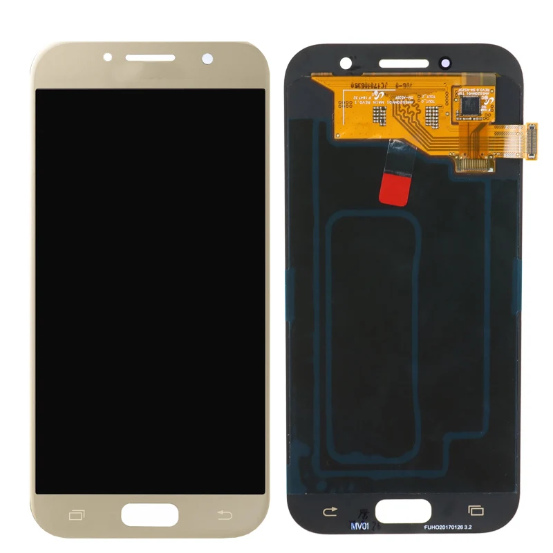 AMOLED/TFT lcd для Samsung Galaxy A5 A520 A520F SM-A520F lcd дисплей кодирующий преобразователь сенсорного экрана в сборе Сменные