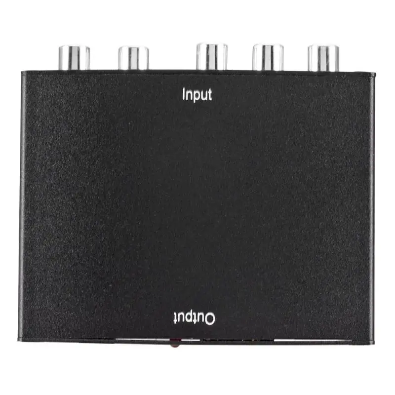 ALLOYSEED YPBPR к HDMI 1080P HDMI к RGB YPbPr Компонентный видео конвертер с R/L аудио адаптер конвертер для ТВ ПК DVD монитор