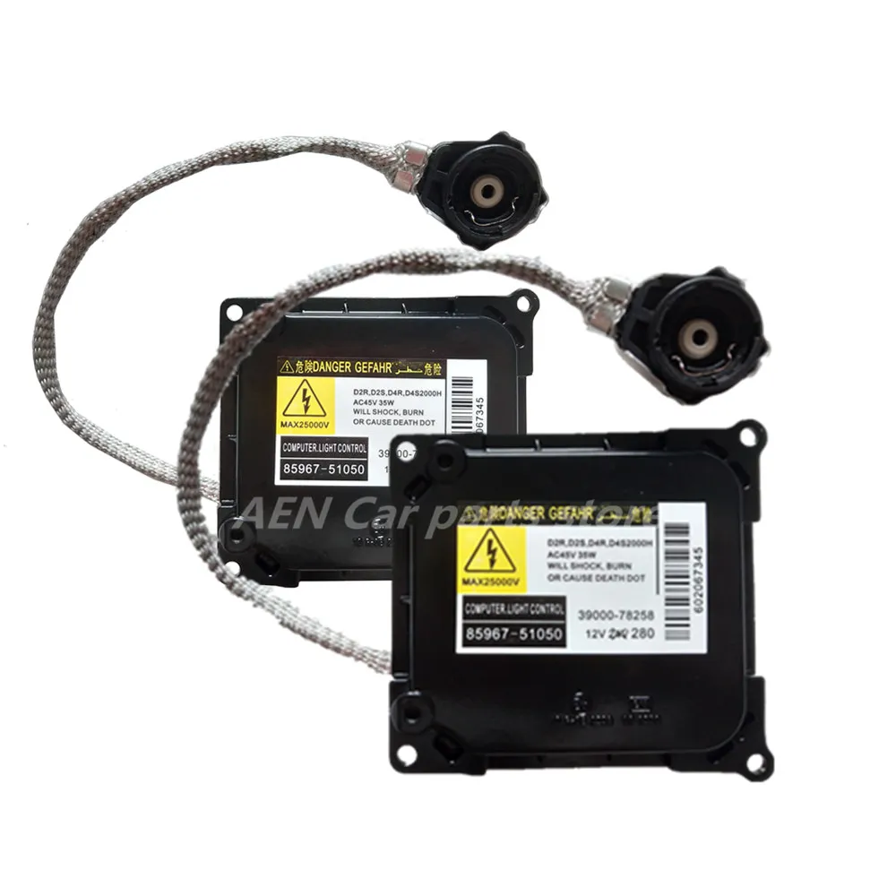 2 ballast 35 Вт ксенон D4S ксеноновая лампа 4300 К 6000 К D4S балласты hid комплект фар для Toyota Venza Lexus DDLT003 85967-51050 - Испускаемый цвет: 2 ballast
