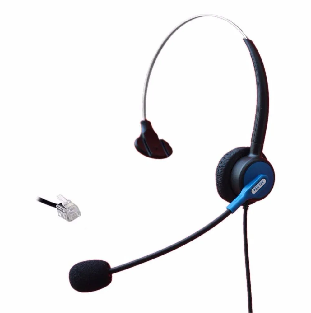 Гарнитура Wantek для IP телефонов серии Polycom SoundPoint 300 301 430 500 501 550 600 601 650 Ip Lazerbuilt Orchid