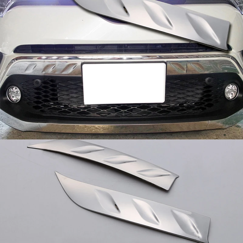 Для Toyota C-HR CHR 2016 2017 2018 2019 2020 автомобильный внешний передний нижний номерной знак