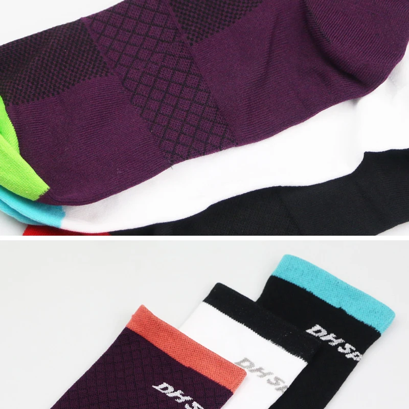 Спортивные носки DH для мужчин и женщин профессиональные дышащие велосипедные