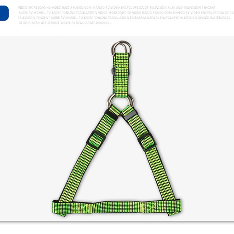 

Venxuis Reflective Nylon Pet Harness Vest Soft Mesh Breathable Dog Harnesses For Small Medium Large Dogs Quick Fit Dog Harness