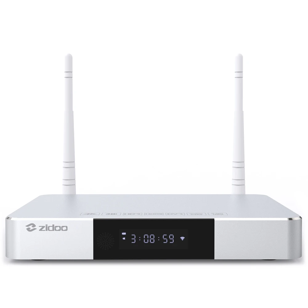 ТВ приставка Zidoo Z9S 4K медиаплеер Realtek RTD1296DD CPU 2 Гб 16 1000 Мбит/с BT4.1 HDR Android 7 1 USB3.0 10 бит