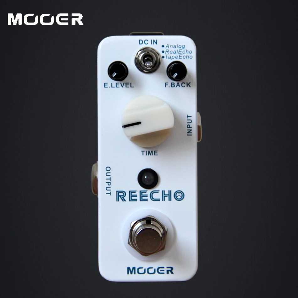 MOOER Reecho цифровая педаль задержки полностью металлический корпус 3 режима для