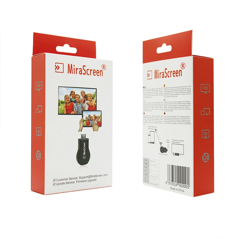 Robotsky Mirascreen OTA tv Stick Dongle Full HD 1080P EasyCast EZCast Wi-Fi дисплей приемник DLNA Airplay Miracast Airmirroring
