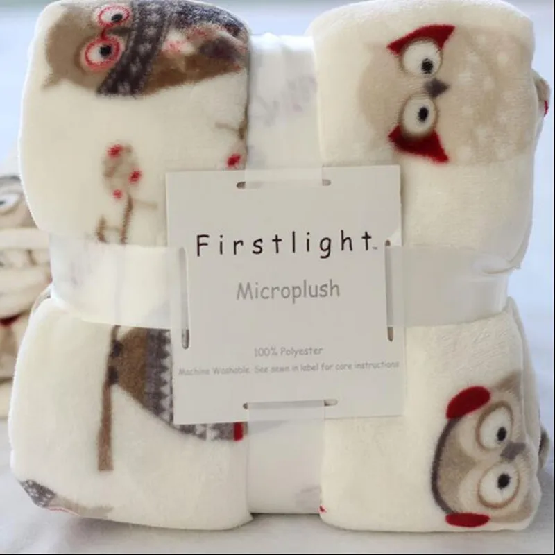 Заводская цена большое Фланелевое покрывало для дивана с рисунками из