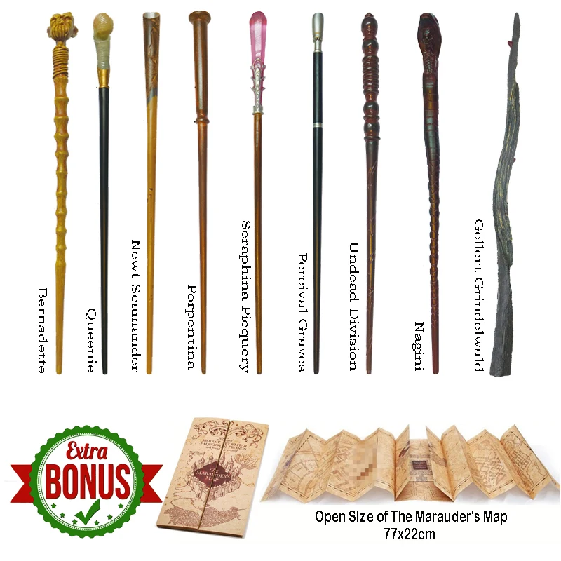 Металлический сердечник Newt Wand Grindelwald Wand с фантастическими животными палочки, где найти их волшебная палочка Рождественский подарок с коробкой