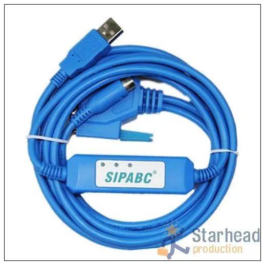 Умный USB-SC09 + Оптический изолированный кабель программирования для Mitsubishi MELSEC FX &