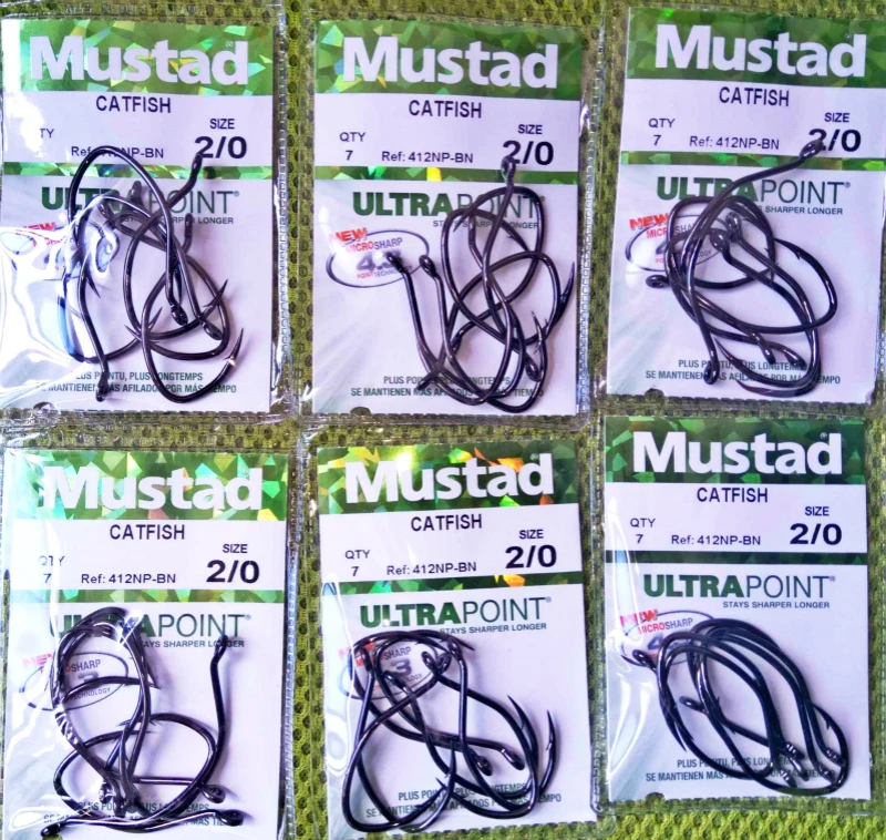 20 упаковок/лот крючки mustad для морской рыбалки 412np# большие крючки J стиль микро острый сом колючий крючок океанская лодка рыболовные снасти