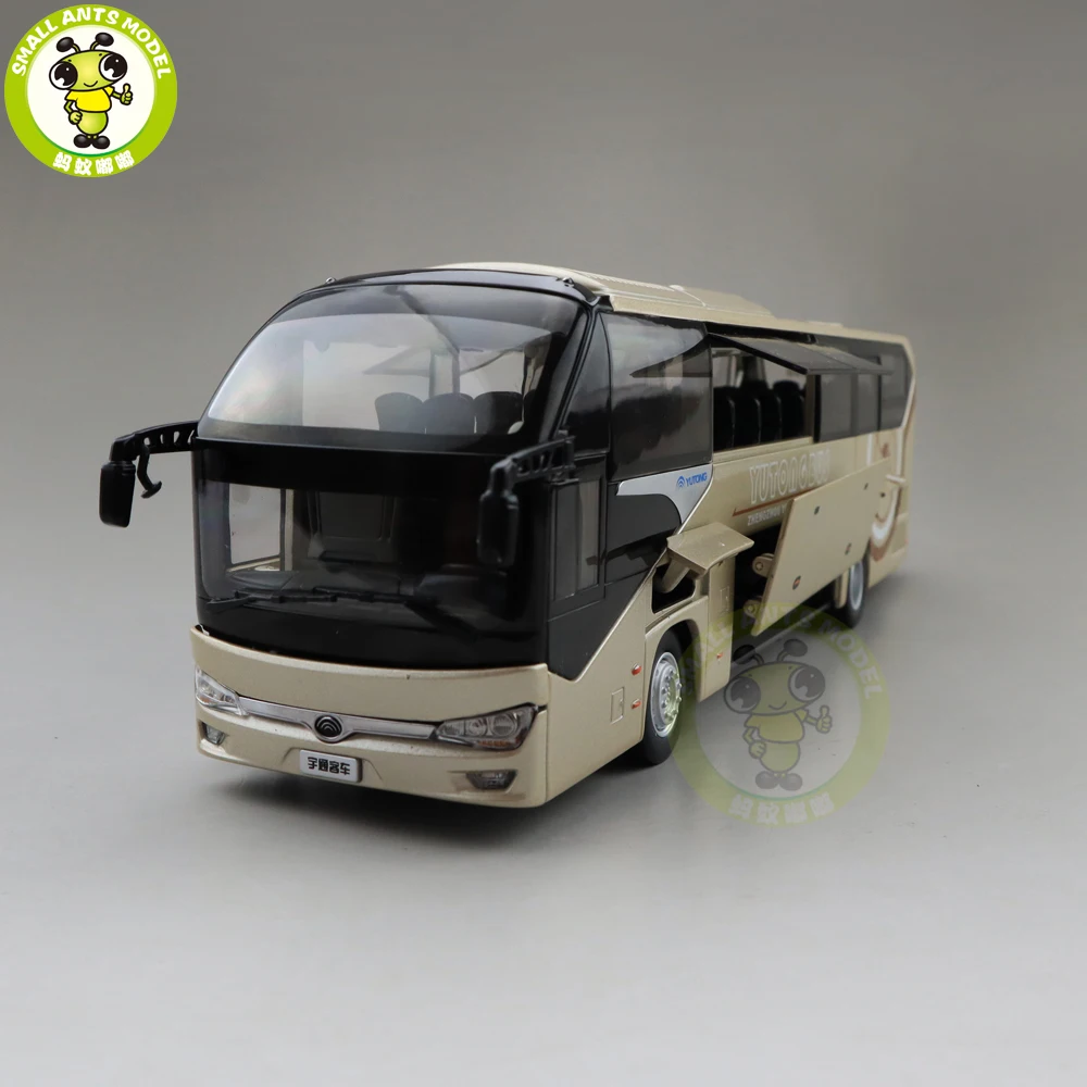 1/42 YuTong автобус ZK6128HQB автобус литой под давлением автобус модель автомобиля мальчик Gilr подарки игрушки