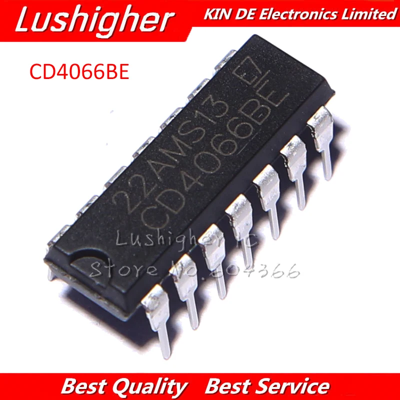 100 шт. CD4066BE DIP CD4066 DIP14 новый оригинальный | Электронные компоненты и принадлежности