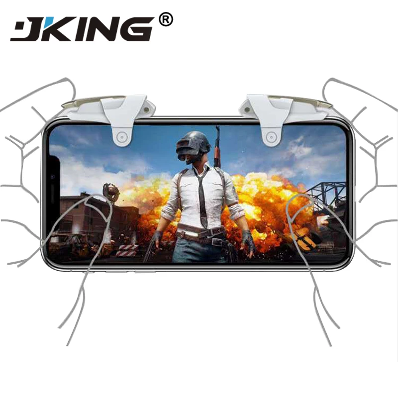 JKING мобильная игра огонь Кнопка цель ключ емкость проводимости смартфон