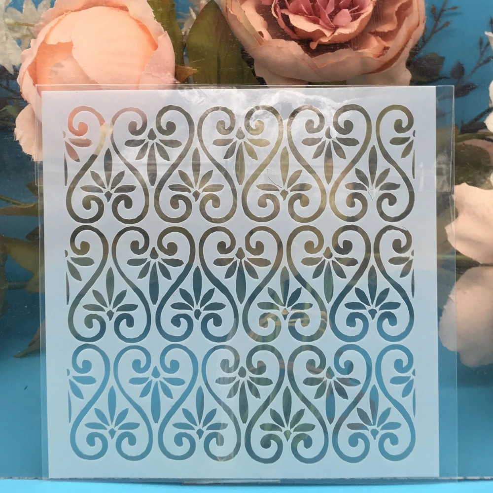 

13cm Flower Texture DIY Craft Layering Stencils Wall Painting Scrapbooking Stamping Embossing Album Paper Card Template F5170-9