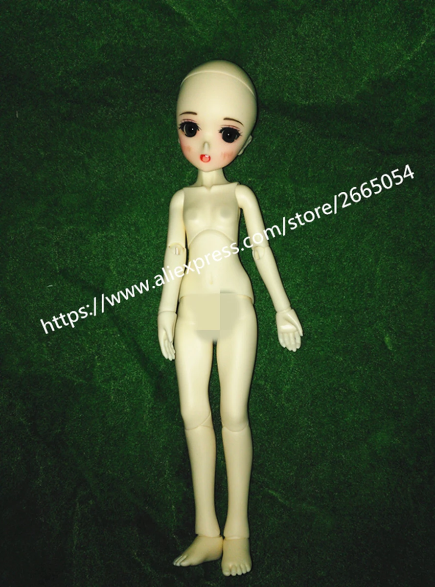 Кукла шарнирная AQK 1/6 цент с мультяшным лицом Рен бесплатная доставка пара глаз|sq