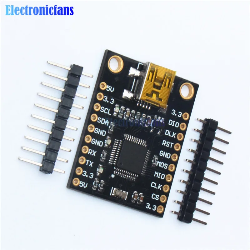 USB к SPI I2C IIC Серийный Порты и разъёмы адаптер Связь модуль STM32F103C8T6 доска |