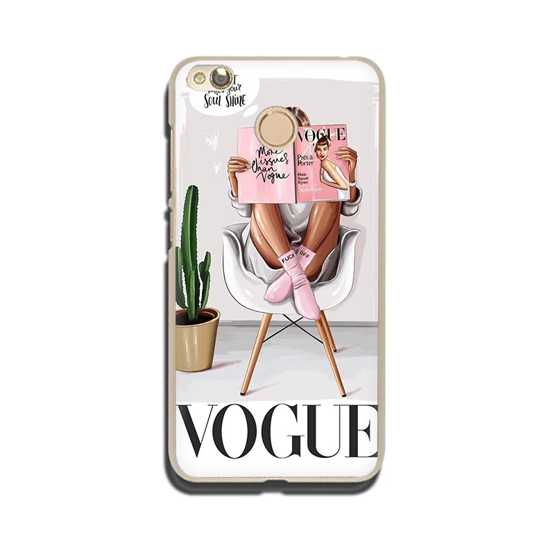 H10 VOGUE Рождество принцесса девушка Женский жесткий чехол для телефона для Xiaomi Redmi 5A 5 Plus 6A 6 Pro 7 GO Note 4 4X5 6 7 8 Pro - Цвет: H10
