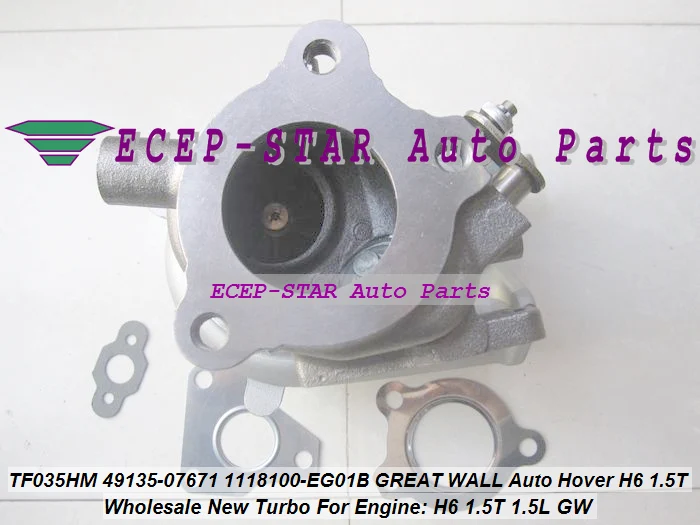 Турбо TF035HM 49135 07671 07672 1118100 EG01B 1118100EG01B для GREAT WALL 1 5 л GW Auto Hover H6 T 4G15T|turbocharger passat|turbocharger