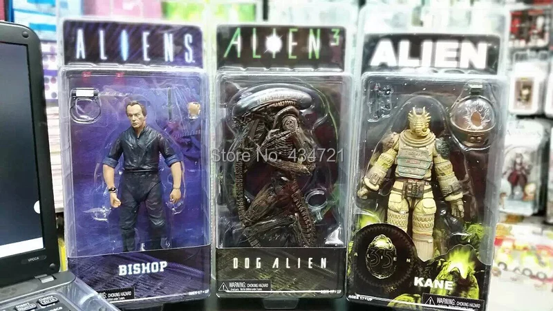Классический научно фантастический фильм про инопланетян NECA Alien Серия 3 Бишоп