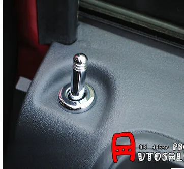 For Jeep Compass 2011 2012 2013 2014 2015 Interior Chrome Door Lock Pin Pins Decorative Cover Trim 4pcs | Автомобили и мотоциклы