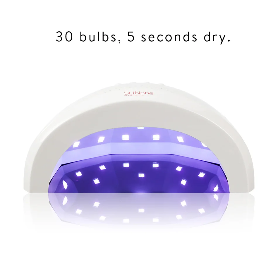 Bevili цвет SUNone профессиональный UV led лампа для ногтей 48 Вт Сушилка белый свет УФ