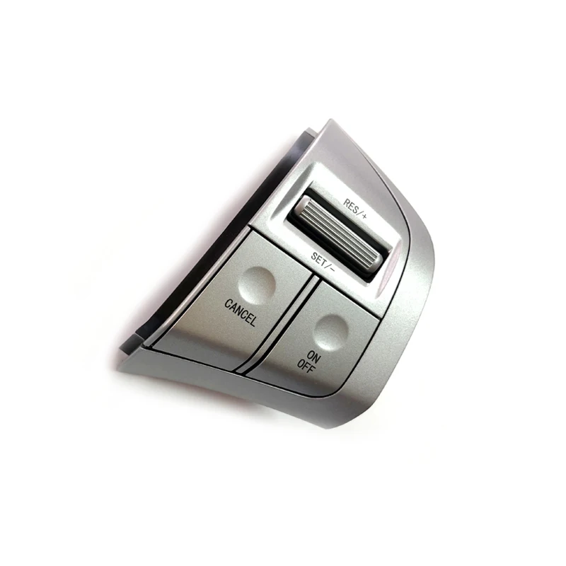 Серебряная Кнопка рулевого колеса, громкость звука, Bluetooth, телефон, круиз контроль скорости, переключатель для Isuzu MU-X, D-MAX, DMAX, MUX, аксессуары