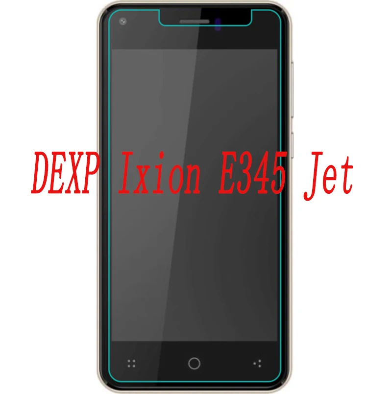 Закаленное стекло для смартфона DEXP Ixion E345 Jet 9H Взрывозащищенная защитная пленка