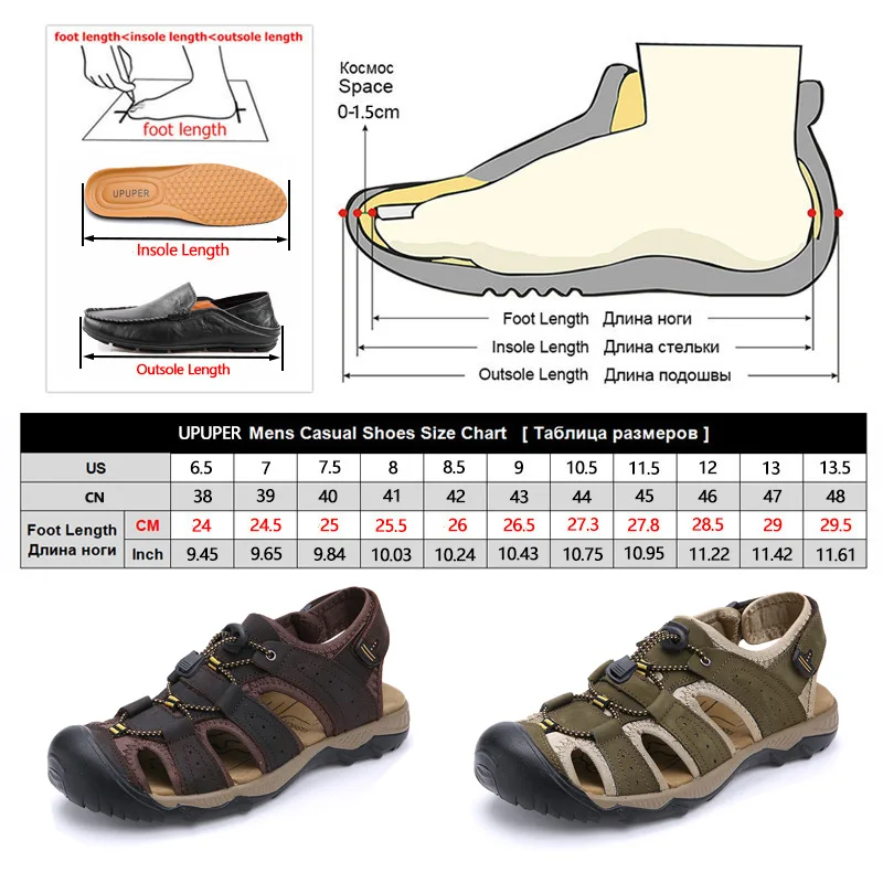 Летние мужские сандалии в римском стиле туфли из натуральной кожи дышащие