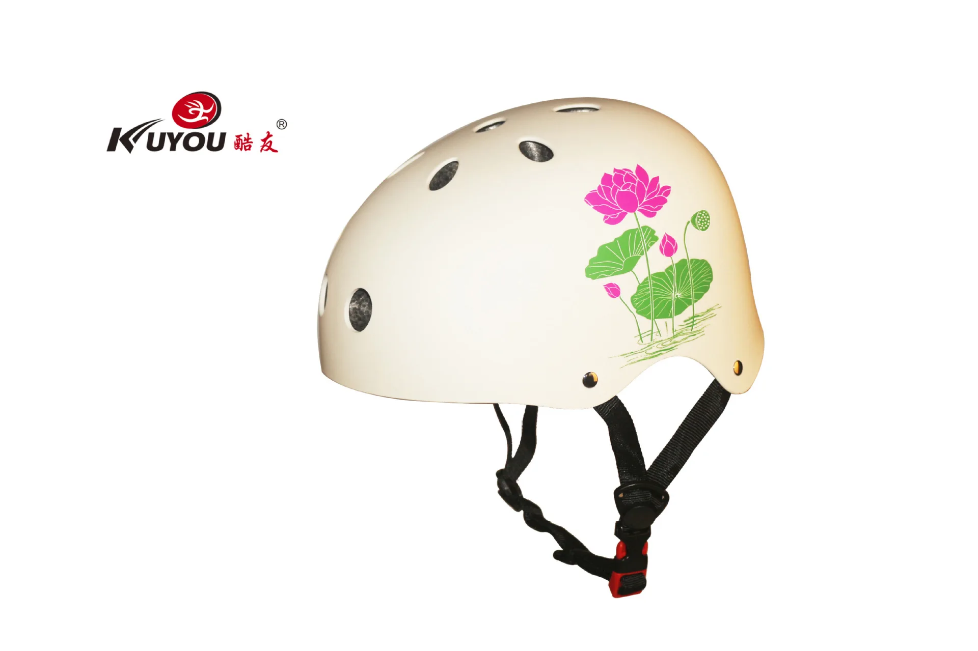 Каска скейтбординга KUYOU Cool Friends для защиты на открытом воздухе в спорте.